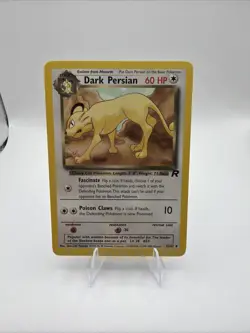 Pokemon TCG Dark Persian Team Rocket 42 Regular Unlimited Uncommon- LP - Image 1