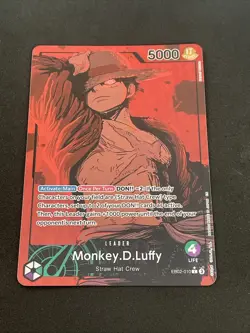 One Piece TCG MONKEY.D.LUFFY EB02-010 L - ENG ENGLISH - Image 2