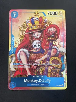 One Piece TCG MONKEY.D.LUFFY P-043 - ENG ENGLISH - Image 1