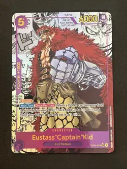 One Piece TCG EUSTASS"CAPTAIN"KID OP05-074 SR - ENG ENGLISH MANGA - Image 1