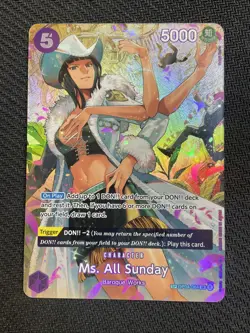 One Piece TCG MS. ALL SUNDAY SP OP04-064 SR - ENG ENGLISH - Image 1