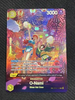One Piece TCG O-NAMI SP OP06-101 R - ENG ENGLISH - Image 1