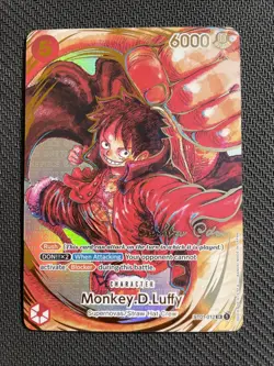 One Piece TCG MONKEY.D.LUFFY ST01-012 SR - ENG ENGLISH - Image 1