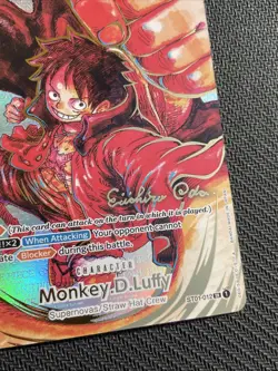 One Piece TCG MONKEY.D.LUFFY ST01-012 SR - ENG ENGLISH - Image 2