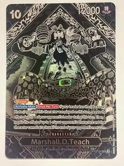 One Piece TCG MARSHALL.D.TEACH SP OP09-093 SR - ENG ENGLISH - Image 1