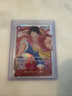 Monkey D. Luffy OP01-024 SR ROMANCE DAWN One Piece TCG - Image 1