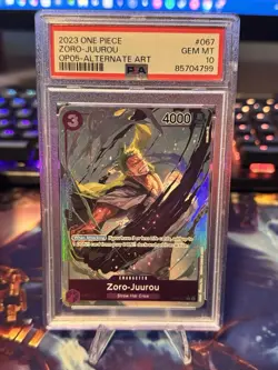 Zoro-Juurou (Alternate Art) OP05-067 Awakening of the New Era Foil - Image 1