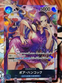 BOA HANCOCK - One Piece OP01-78 - AA Alt Art SR Super Rare - Romance Dawn JPN - Image 1