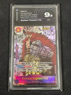 ONE PIECE AiGrading 9.5 EUSTASS "CAPTAIN" KID OP05-074 - ENG MANGA PRB01 - Image 1