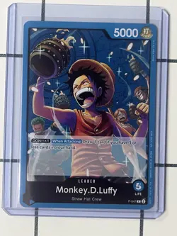 One Piece TCG - Monkey D. Luffy Promo Leader - P-047 - Sealed Battle Vol. 1 - NM - Image 1