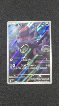 Zorua 075/064 Pokemon Shrouded Fable Illustration Rare NM - Image 1