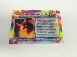 1999 TOPPS POKEMON FIRST MOVIE TRADING CARD HOLOFOIL CARD #5 THE PROPOSITION - Image 2