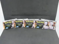 5 1999 Pokemon The First Movie Promotional Pack Trading Cards Blue Logo LOT CP5 - Image 1