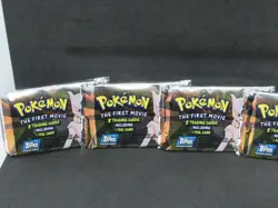 5 1999 Pokemon The First Movie Promotional Pack Trading Cards Blue Logo LOT CP5 - Image 3