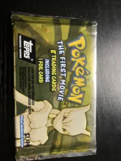 Pokemon The First Movie Trading Card Sealed Packs - Image 1