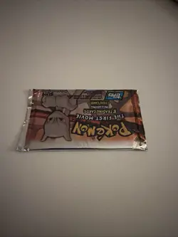 Pokemon "The First Movie" Sealed Unopened Trading Card Blue Topps Logo- 1998 - Image 2