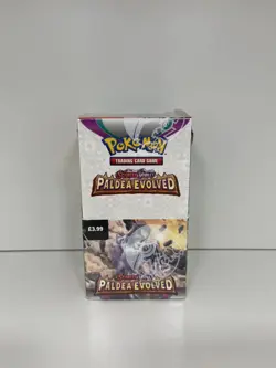 Pokemon TCG Scarlet & Violet Paldea Evolved Half Booster Box 18 Packs (sealed) - Image 1