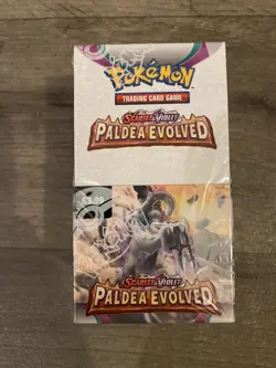 Pokemon TCG Paldea Evolved Half Booster Box Brand New Sealed (18 Packs) See Desc - Image 1