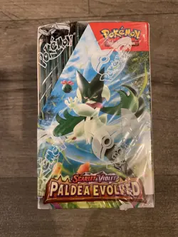 Pokemon TCG Paldea Evolved Half Booster Box Brand New Sealed (18 Packs) See Desc - Image 5