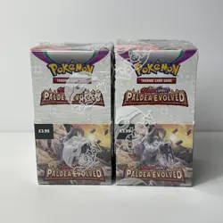 Paldea Evolved Half Booster Box 18 packs Sealed Pokemon TCG Scarlet & Violet - Image 2