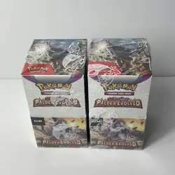 Paldea Evolved Half Booster Box 18 packs Sealed Pokemon TCG Scarlet & Violet - Image 3