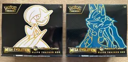 Pokemon TCG Mega Evolution Pokemon Center ETB Lucario & Gardevoir Pair Sealed - Image 1