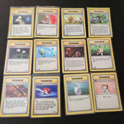 Lot Of 12 Vintage Pokemon Cards - Trainers - 1st Edition - Fossil - Team Rocket - Image 1