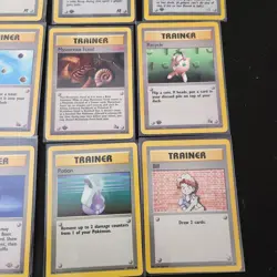 Lot Of 12 Vintage Pokemon Cards - Trainers - 1st Edition - Fossil - Team Rocket - Image 3