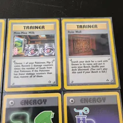 Lot Of 12 Vintage Pokemon Cards - Trainers - Neo Genesis - Team Rocket - Neo - Image 4