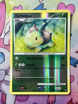 Pokemon - Turtwig - 131/147 - Common - Supreme Victors - LP Reverse Holo - Image 1