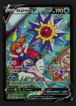 Starmie V TG13/TG30 Astral Radiance Trainer Gallery Ultra Rare Pokemon TCG - Image 1