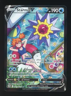 2022 Pokemon TCG SWSH Astral Radiance Starmie V Trainer Gallery #TG13/TG30 - Image 1