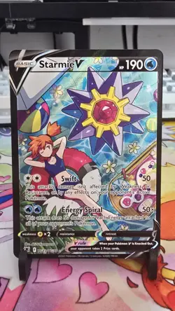 Pokemon TCG Starmie V TG13/TG30 SWSH Astral Radiance Trainer Gallery NM - Image 1