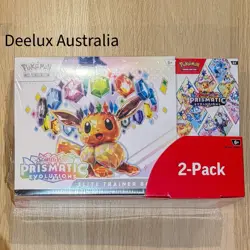 Pokemon TCG PRISMATIC EVOLUTIONS Costco Bundle ETB + BOOSTER BUNDLE *NEW SEALED* - Image 1