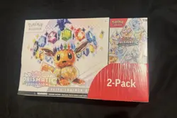 Pokemon TCG Prismatic Evolutions Costco 2-Pack ETB With Booster Bundle - Sealed - Image 1