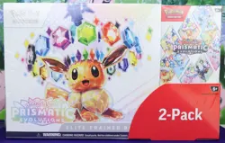 Pokemon TCG PRISMATIC EVOLUTIONS Costco Bundle ETB + BOOSTER BUNDLE *NEW SEALED* - Image 1