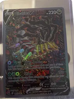 Pokemon TCG Giratina v 186/196 2022 Lost Origin Alt Full Art Mint/Nm Condition - Image 2