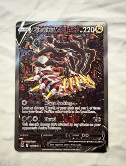 Pokemon TCG Giratina V 186/196 2022 Lost Origin Alt Full Art NM/Mint Condition - Image 1