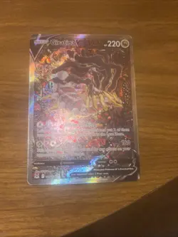 Pokemon TCG Giratina v 186/196 2022 Lost Origin Alt Full Art Mint/Nm Condition - Image 2