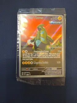 Pokemon TCG Promo - Iron Thorns SVP 098 Pokemon Center Stamp Sealed - Image 1