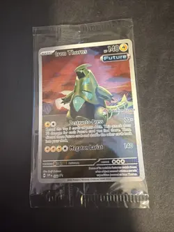 Pokemon TCG Promo - Iron Thorns SVP 098 Pokemon Center Stamp Sealed - Image 1
