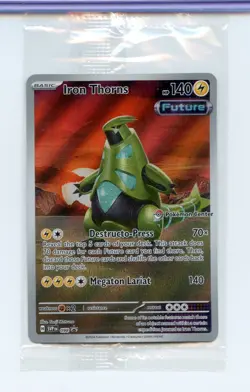 Iron Thorns SVP 098 Black Star Promo Pokemon Center Stamp Sealed #2 Pokemon TCG - Image 1
