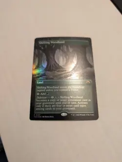 Shifting Woodland Borderless Foil NM - MTG Modern Horizons 3 MH3 - Image 2