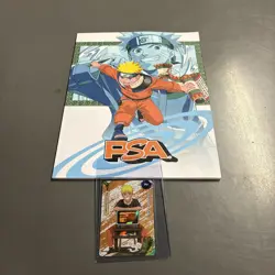 PSA Magazine x Kayou Exclusive NARUTO UZUMAKI PROMO CARD and Magazine Base Cover - Image 1