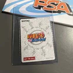 PSA Magazine x Kayou Exclusive NARUTO UZUMAKI PROMO CARD and Magazine Base Cover - Image 2