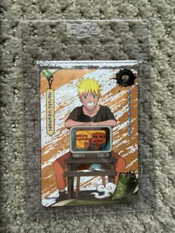 PSA Magazine x Kayou Exclusive NARUTO UZUMAKI PROMO CARD and Magazine Base Cover - Image 1