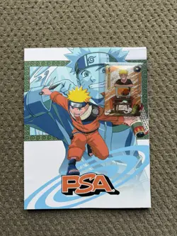 PSA Magazine x Kayou Exclusive NARUTO UZUMAKI PROMO CARD and Magazine Base Cover - Image 2
