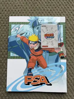 PSA Magazine x Kayou Exclusive NARUTO UZUMAKI PROMO CARD and Magazine Base Cover - Image 3