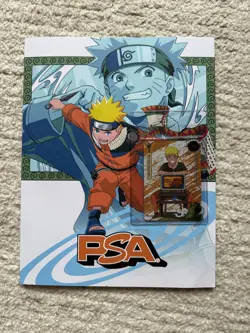PSA Magazine x Kayou Exclusive NARUTO UZUMAKI PROMO CARD and Magazine Base Cover - Image 1
