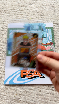 PSA Magazine x Kayou Exclusive NARUTO UZUMAKI PROMO CARD and Magazine Base Cover - Image 2